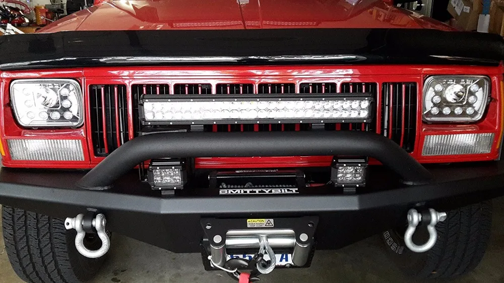 В продаже! Светодиодные фары дальнего и ближнего света 5x7 дюймов 55 Вт для