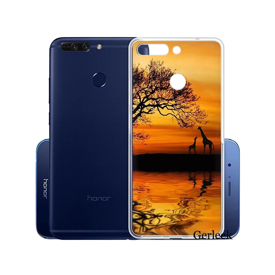 Чехол для телефона с милым рельефным рисунком Huawei Honor 6A 7A 7C 7X 8X 8 9 10 Lite Play мягкие