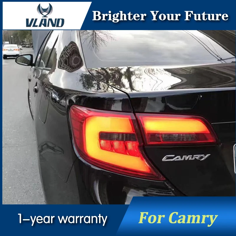 Задний фонарь в сборе для Camry задний светильник s 2012 2013 2014 темно красная линза с