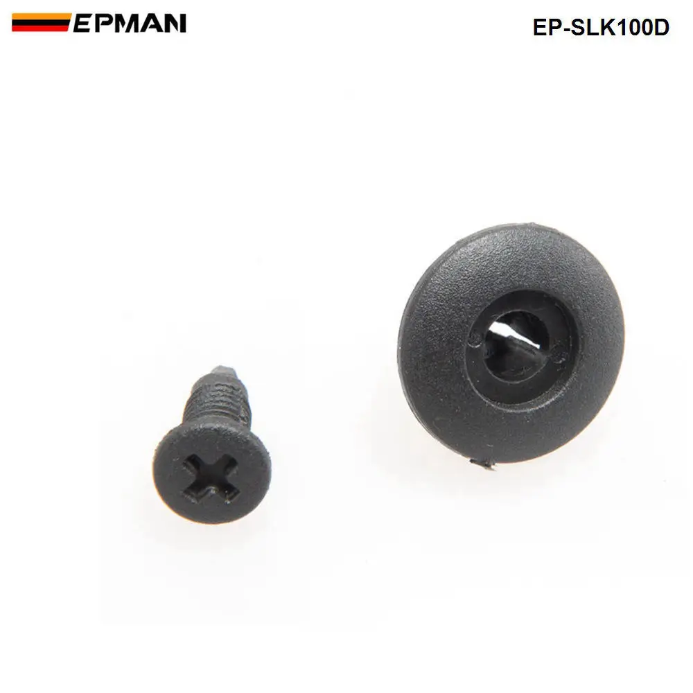 100pcs/LOT 8mm Car Universal Mixed Door Trunk Rack Bumper Expansion Screw Threaded Nail Plastic Interior Clip EP-SLK100D | Автомобили и