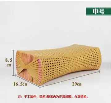 Imitation rattan pillow summer cool nap hollow neck cushion | Дом и сад