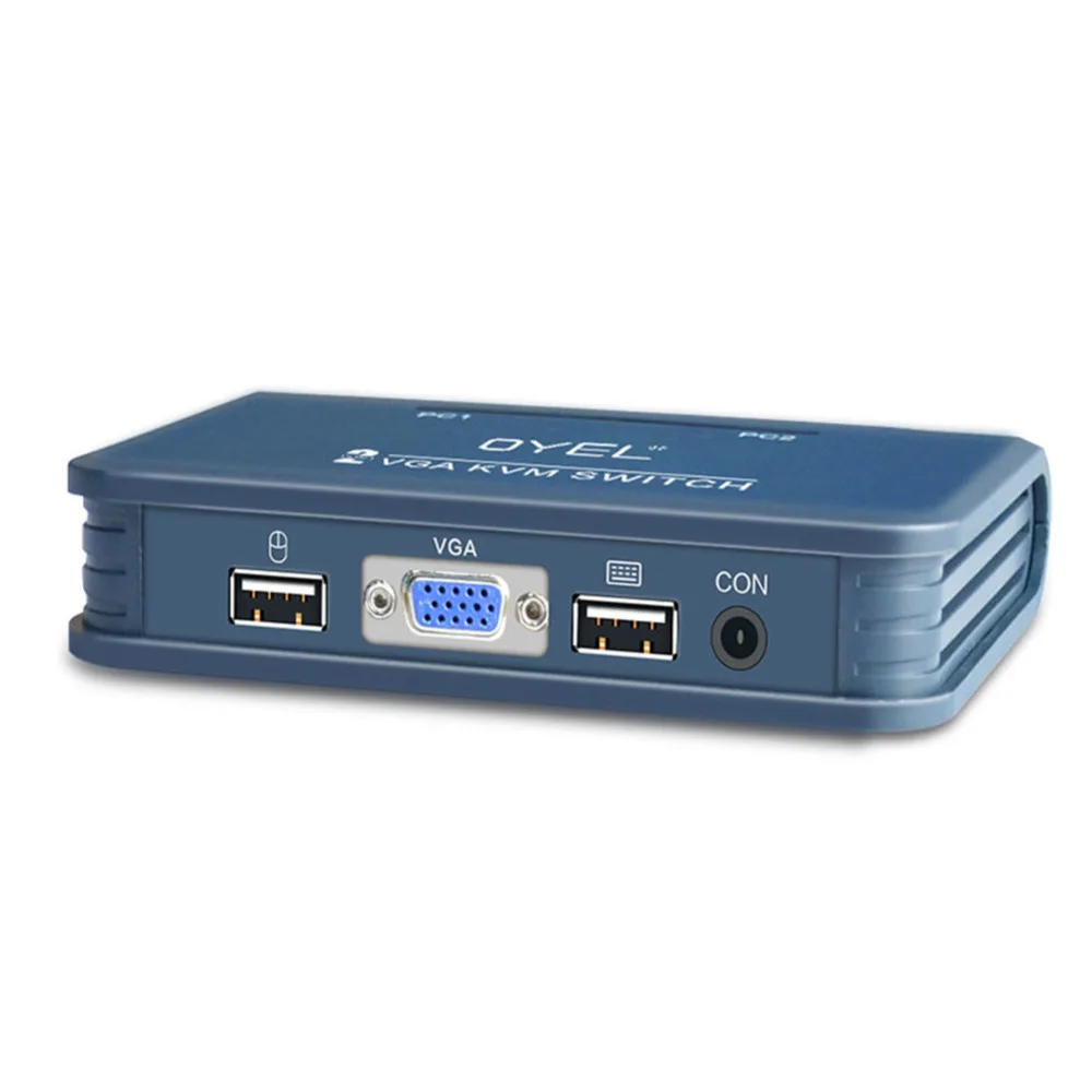Переключатель VGA KVM two in one кнопка порт одна машина для Win98/ME/2KP4/XP/2003 Linux Apple