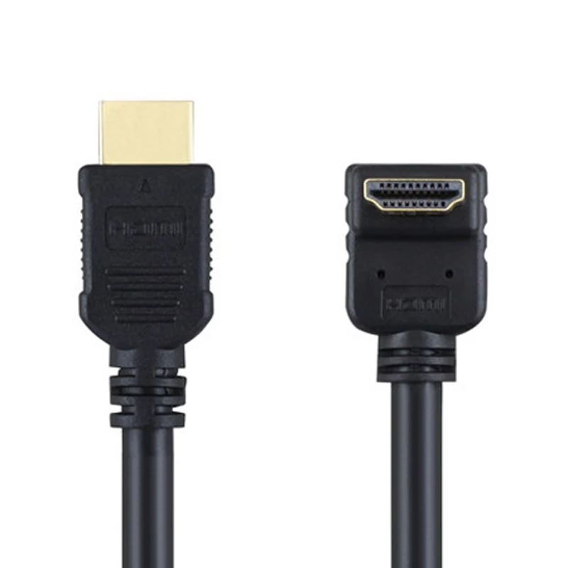 HDMI кабель 2 0 Версия 90 градусов налокотник подключен ТВ 4K HD для Apple TV PS3 PS4 проектор