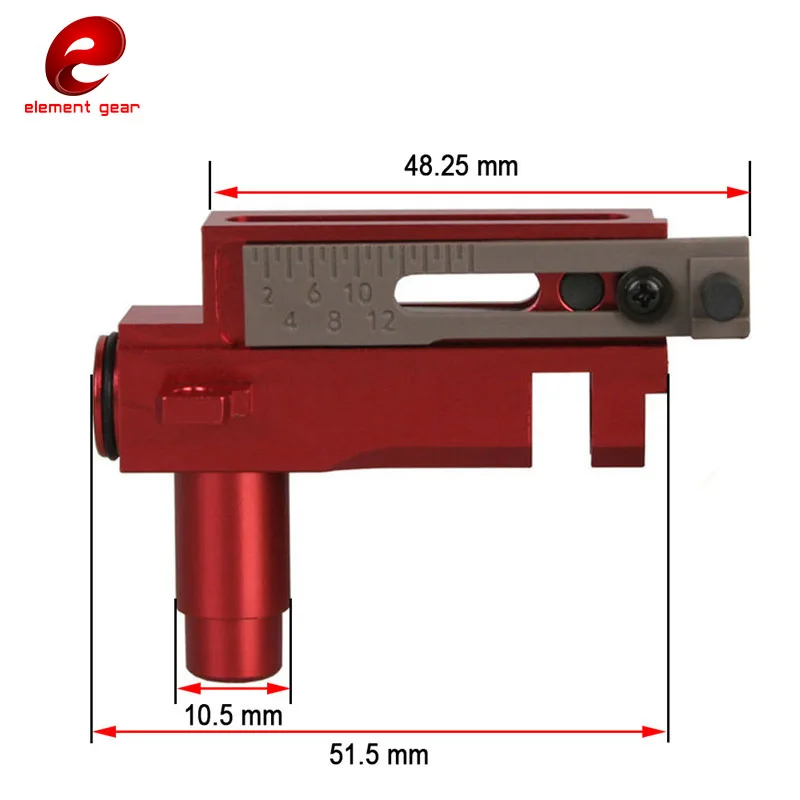 Комплект алюминиевых хоп камер Element Airsoft CNC 7075 для AK Ver.3 AEG/EBB аксессуары охоты