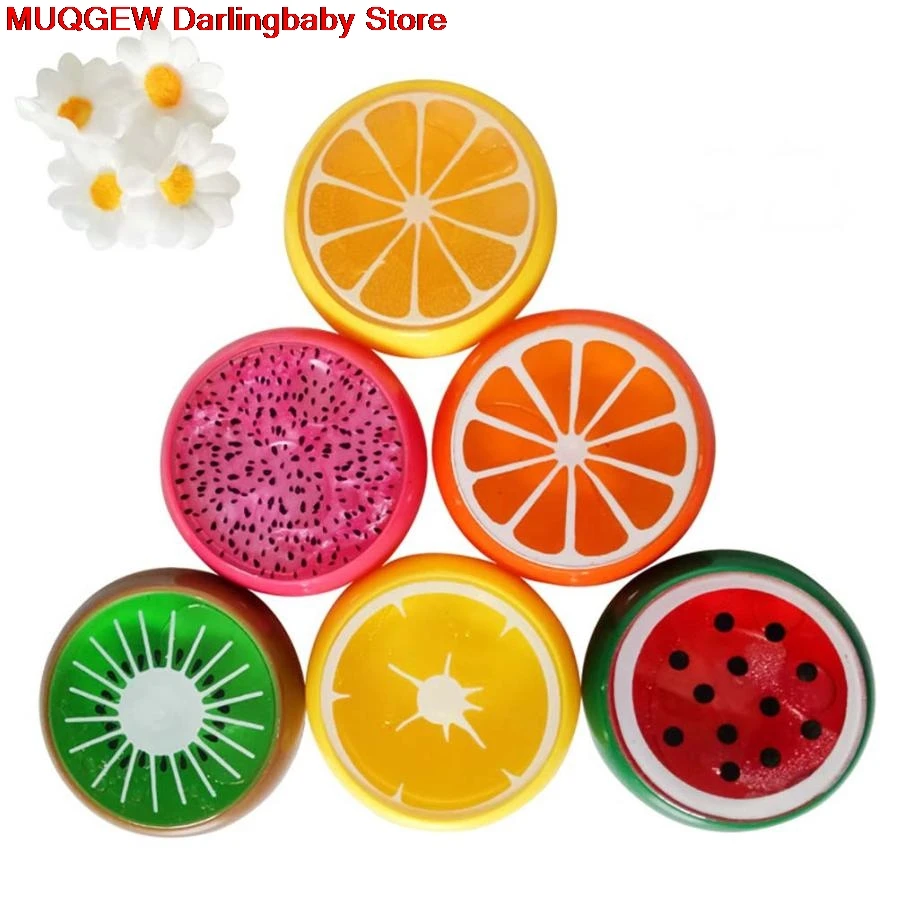 Кристалл Фрукты глины резиновые грязи интеллектуальные рука резинка Пластилин