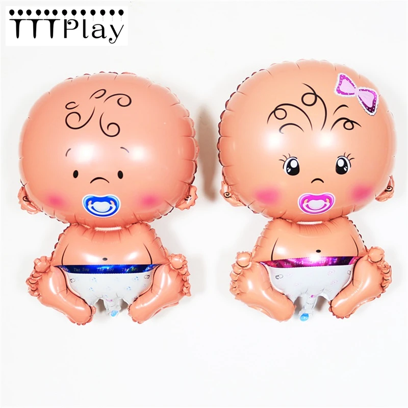 Милая Соска-Ангел для мальчиков и девочек надувной воздушный шар из фольги