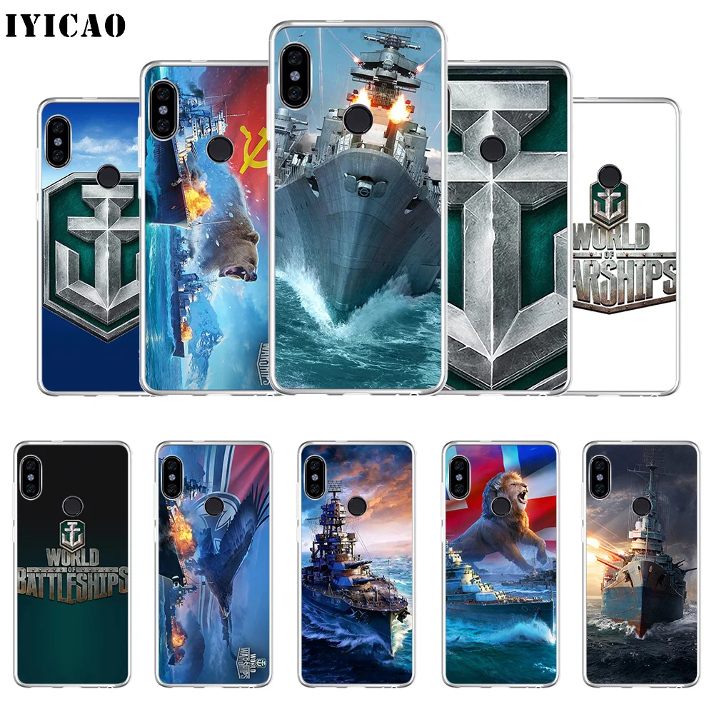 IYICAO World Of Warships Мягкий силиконовый чехол для телефона Xiaomi Redmi 4A 5A 6A Note 7 6 5 Pro Plus 4X Prime