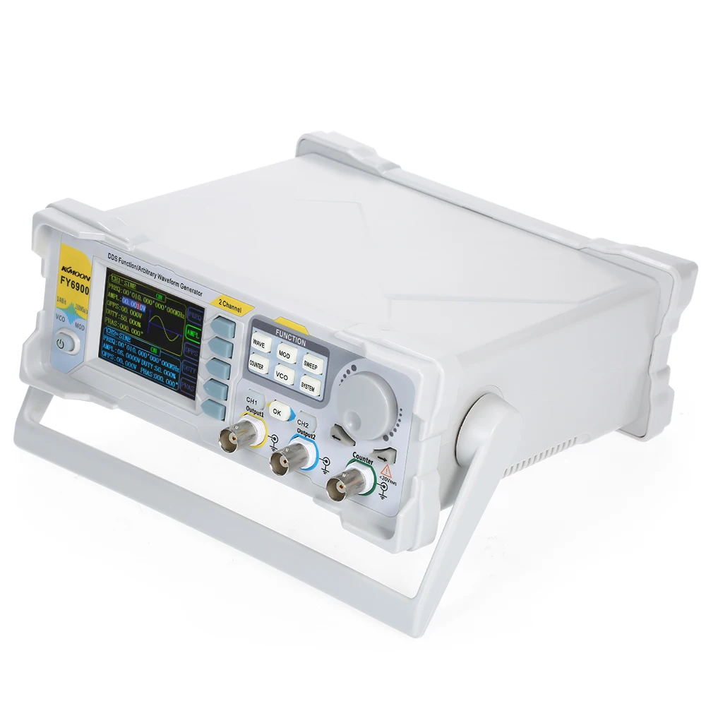 

High Precision FY6900-60M Function Signal Generator Digital DDS Dual-channel Function Signal/Arbitrary Waveform Generator