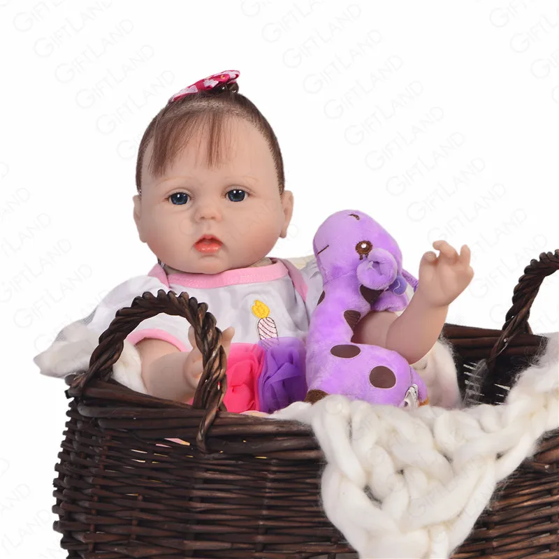 Reborn Baby Doll Bb мини кукла для малышей с радужной юбкой маленькая девочка большими