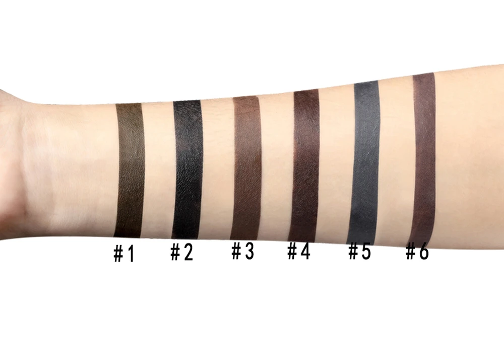 Бренд Pudaier тени для бровей Косметика натуральная долгостойкая краска увеличения