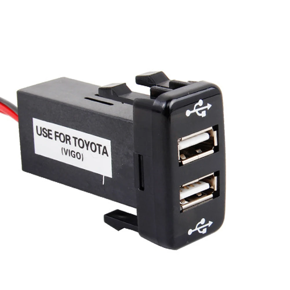 Автомобильное зарядное устройство с 2 USB портами 12 24 В на 5 В/2 0 А| |