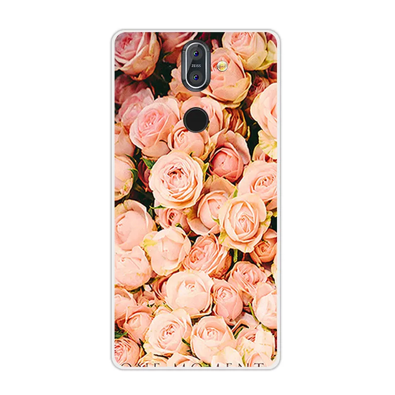 Модный чехол для телефона Nokia 8 Sirocco 5 дюйма роскошный мягкий силиконовый с