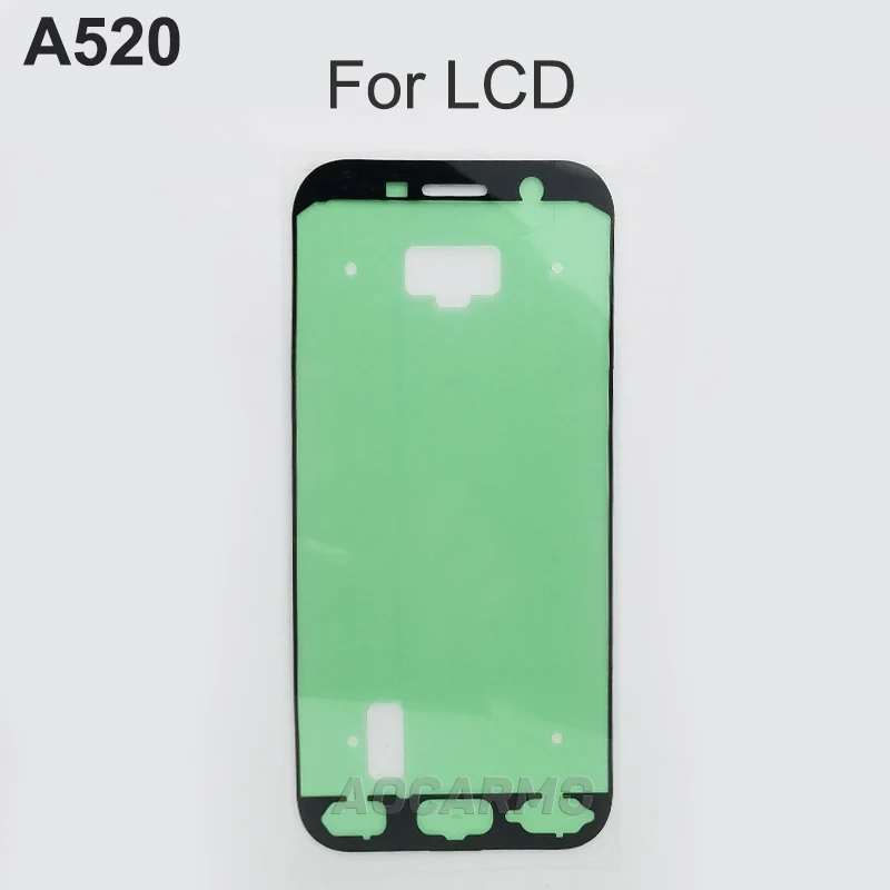 5X Front Adhesive 5 компл./лот для Samsung Galaxy A520 A520F A5() передний ЖК экран клей задняя панель на крышку аккумуляторного отсека Стикеры клей лента - Цвет: 5X Front Adhesive