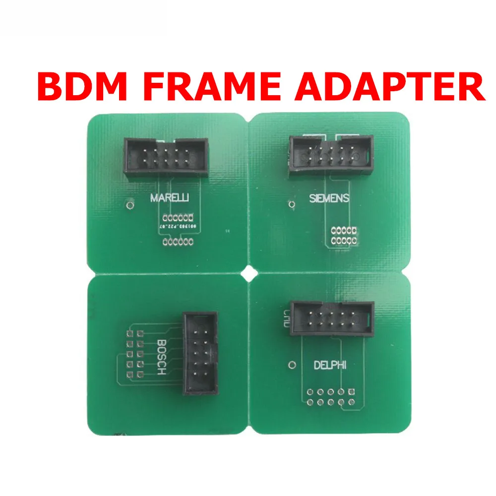 BDM FRAME ADAPTER Светодиодный программатор BDM 4 шт зонд ручки для KESS/KTAG и т. д. автомобиль ECU чип инструмент BDMframe pin для 40 шт поддержка BDM100 программатор блока контроля окружающей среды ecu KTAG ЭБУ - Цвет: BDM FRAME ADAPTER