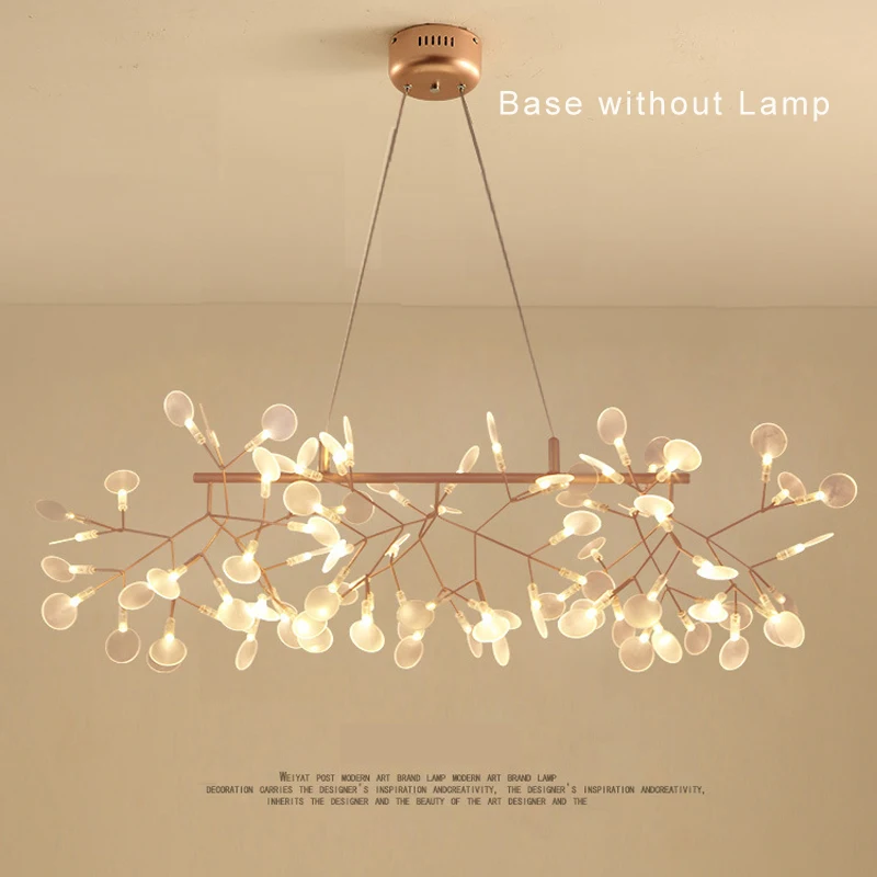 Линейная Подвесная лампа светлячкового типа Светодиодные длинные светильники