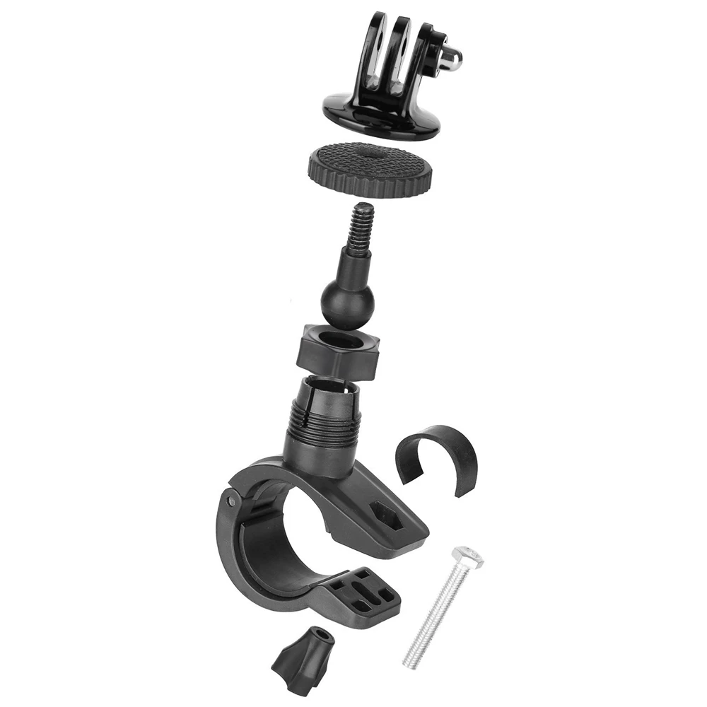 Кронштейн для экшн камеры MINIFOCUS велосипедный зажим круглой формы GoPro Hero 9 8 7 6 5 4 hero