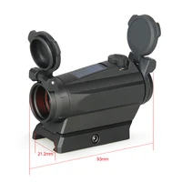 ppt tactical airsoft accessorie 1x20mm compact red dot scope sight 2moa solar energy sight for airguns hunting gz2 0126