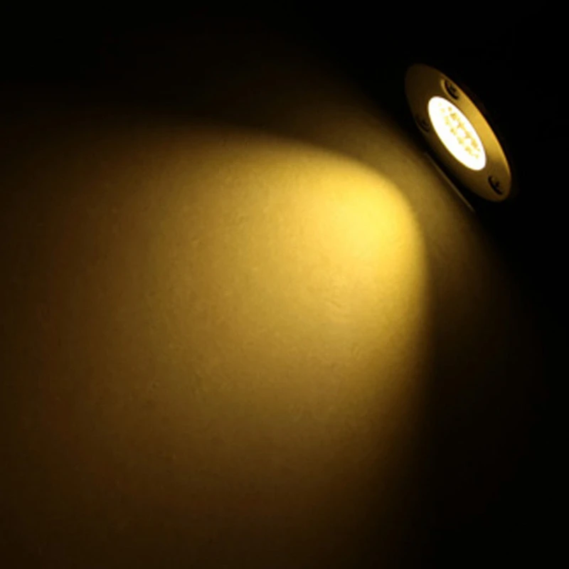 Миниатюрный уличный Подземный светодиодный светильник 12 В переменного тока 220 1