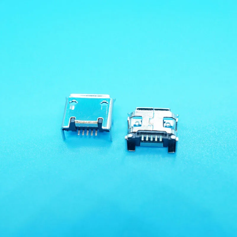 100 шт. Micro Usb разъем гнездо 5 Pin 7Pin usb-коннектор с портом Jack для разъема De Carga для samsung MP3/4/5 huawei lenovo zte и Другое