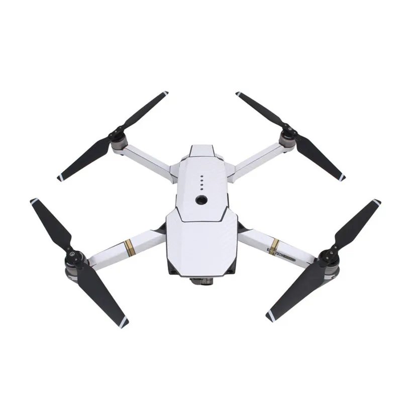 Роскошные углеродного волокна кожи wrap водостойкие наклейки аксессуары для DJI Mavic Pro J10T Professional заводская цена Прямая