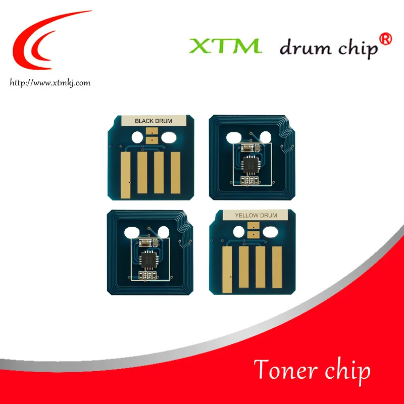 Совместимый 013R00657 013R00660 013R00659 013R00658 чип барабана для Xerox WorkCentre 7120 7125 Сброс