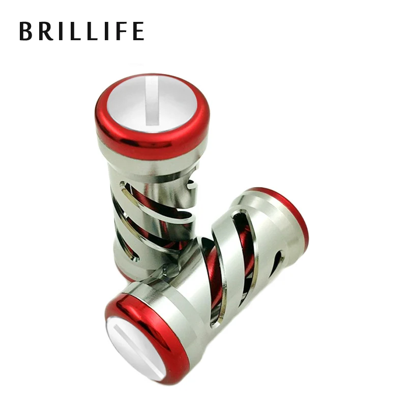 BRILLIFE 2pcs/set DIY Fishing Reel Handle Knob for Baitcasting Daiwa Shimano ABU Garcia | Спорт и развлечения