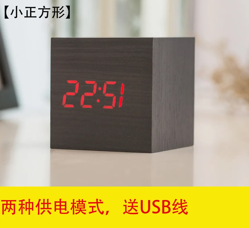 Цифровые настольные часы с функцией повтора будильник подсветильник кой и