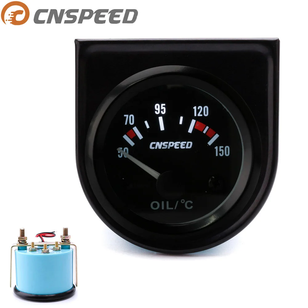 Универсальный Автомобильный датчик температуры масла CNSPEED 52 мм 12 В 50 ~ 150 C с
