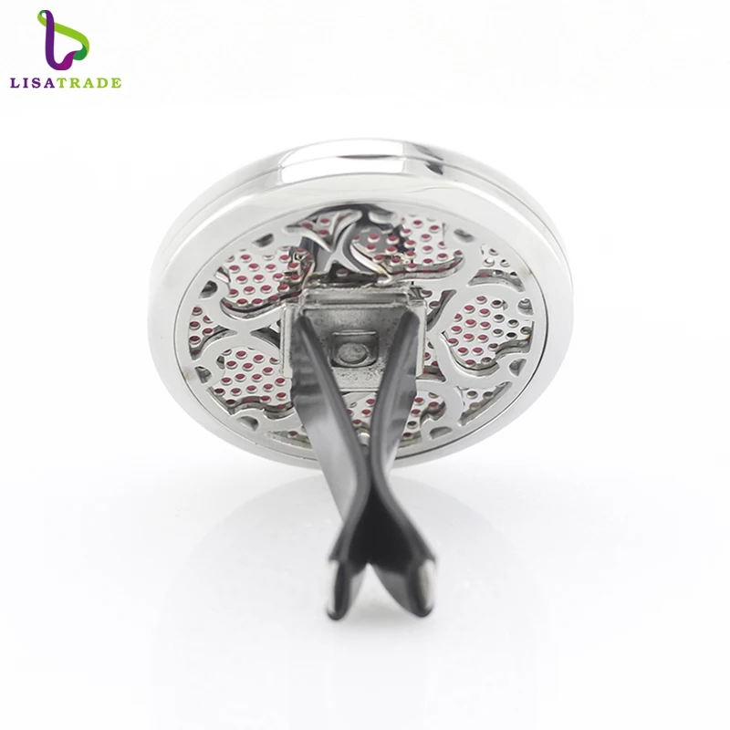 5 шт. 38 мм Магнитная автомобиль ароматерапия плавающей медальон 316L из нержавеющей