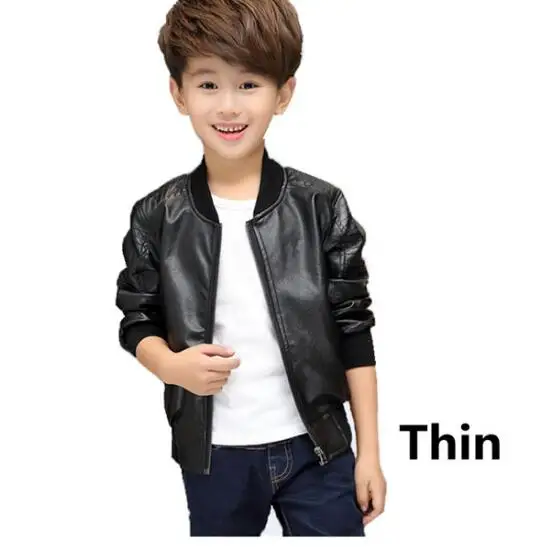 Кожаная куртка для подростков красивая зимняя теплая из искусственной кожи