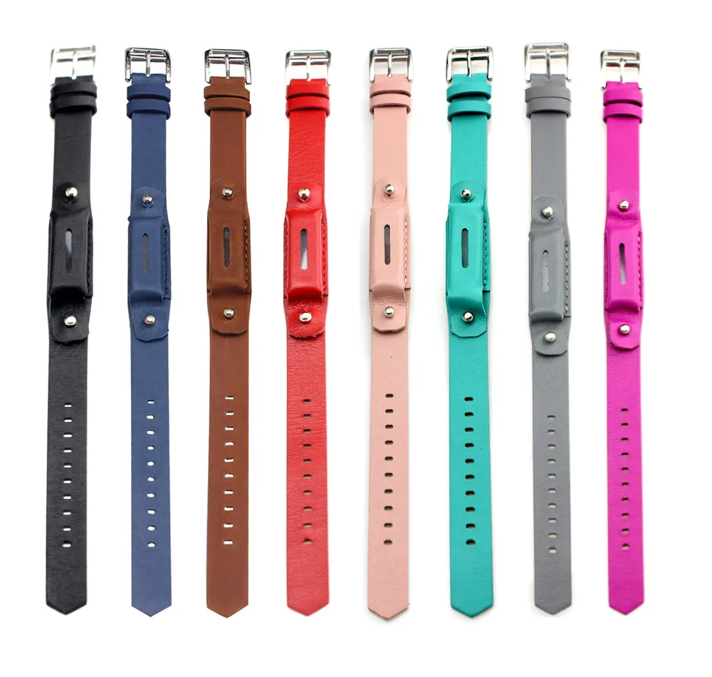 Браслет из натуральной кожи ремешок для Fitbit Flex 2 фитнес-трекер(без трекера