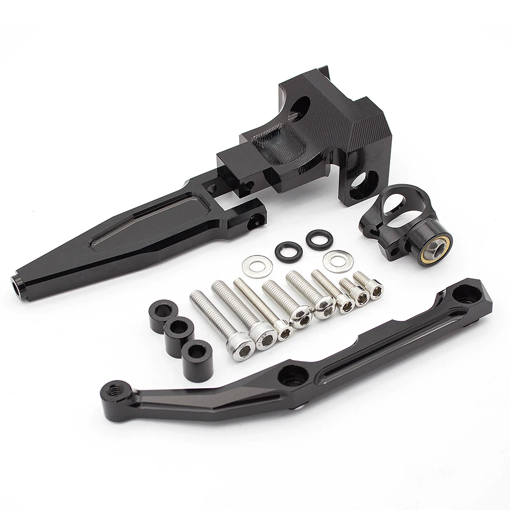 For Yamaha FJ-09 MT-09 Tracer 2016 2017 2018 CNC Motorcycle Stabilizer Damper Steering Mount Bracket Holder Support Kit Set | Автомобили и