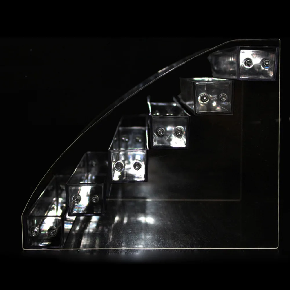 Косметический 4-уровневый прозрачный акриловый Органайзер для макияжа Mac