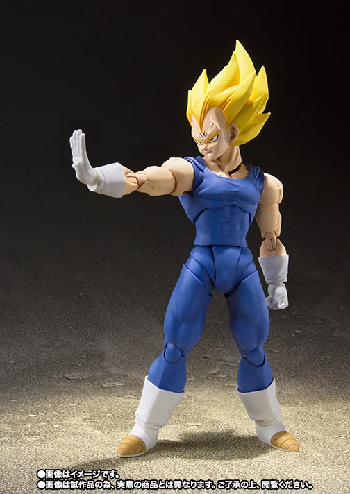 Аниме Dragon Ball Z MaJin Веджета супер сайян моделирование совместный подвижный ПВХ фигурка Коллекция Модель игрушки 15 см