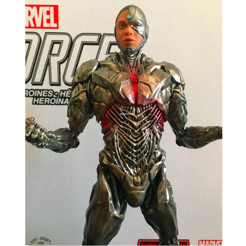 Лига Справедливости супергерой киборг Вик Стоун ARTFX + Статуя vicстоун 1/10 Масштаб