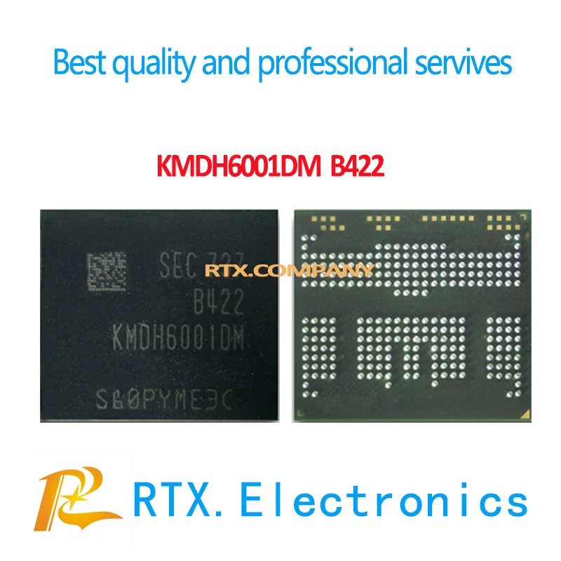

KMDH6001DM B422 For XIAOMI Mobile/OPPO R11 EMMC Flash Memory Nand IC EMCP BGA 254Ball 64GB Chip Mobile Phone Motherboard Repair