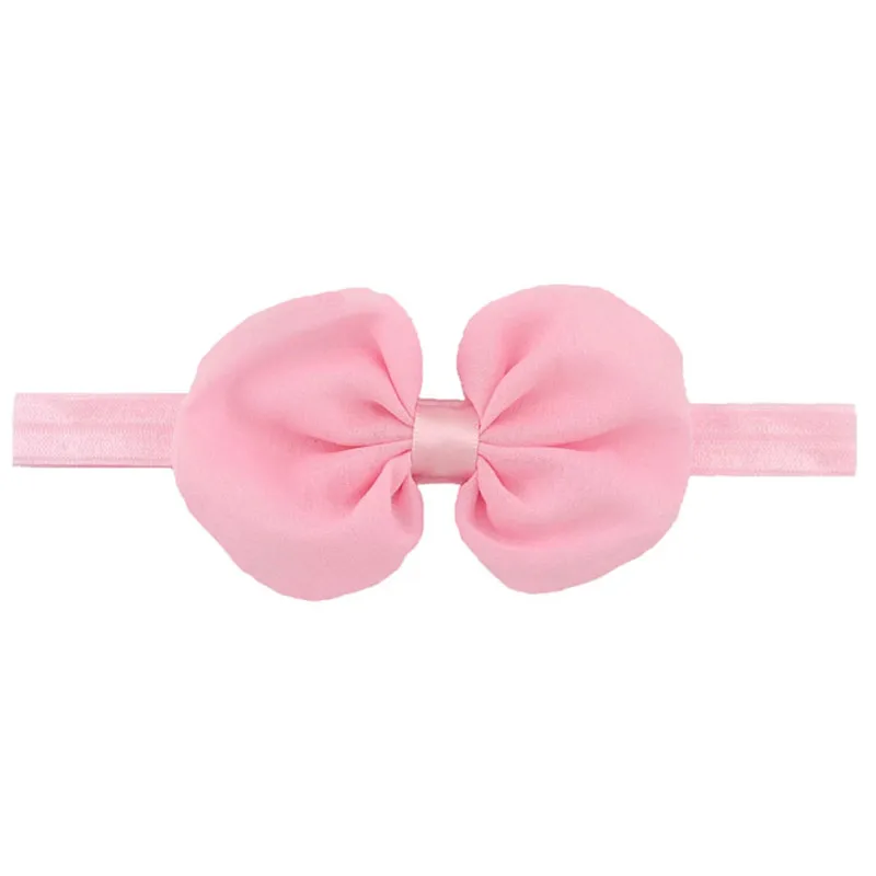 

DIY Big Chiffon Bowknot Kids Girls Headbands Headwrap Elastic Hair Bands Children Newborn Baby Head Bands Hair Accessories