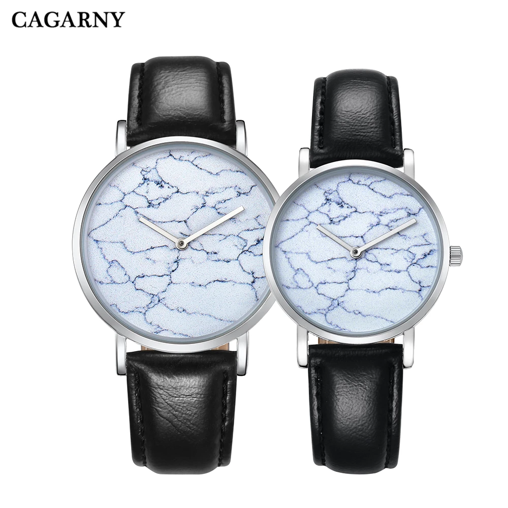 Высококачественные кожаные кварцевые часы lover для мужчин и женщин ультра тонкие