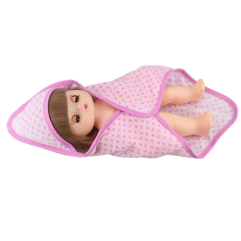 Милое одеяло для 25 см Mellchan Baby Doll аксессуары для одежды - Цвет: 08