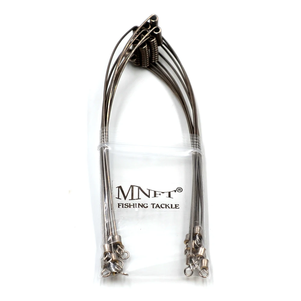 MNFT 12Pcs Double - Sided Balance Fishing Connector 30cm and 40cm Booms Sea Fishing Flatfish Rigs with Swivel String Hook Set
