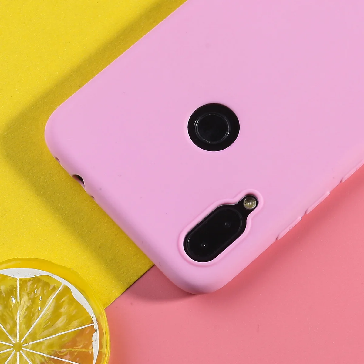 Чехол-накладка для Redmi Note 7 Чехол мобильного телефона Карамельный цвет силикона