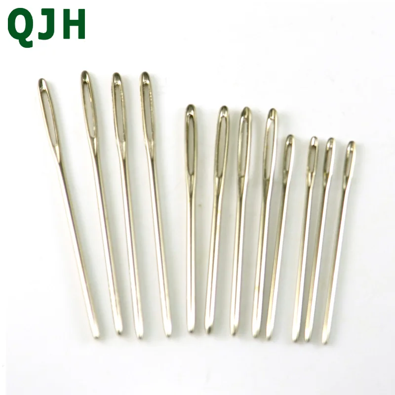 

12PCS 5.3cm 6cm 7cm Threading Hand Sewing Needles Stainless Steel Sewing Needles Sewing Pins Set DIY Crafts Household