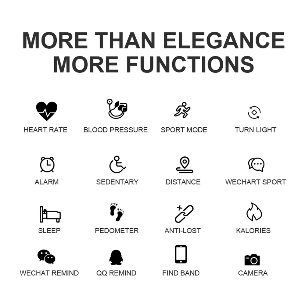 Леди Bluetooth Смарт часы для женщин браслет спортивный IOS Android huawei Xiaomi телефон H8 |