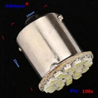 100X 1156 PY21W P21W R5W R10W RY10W 3014 22 SMD 1206 Автомобильный светодиодный светильник поворота тормоза автомобильный светильник на танкетке чистый белый Adebayor