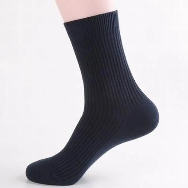 Высококачественные повседневные мужские деловые носки для мужчин Хлопковые