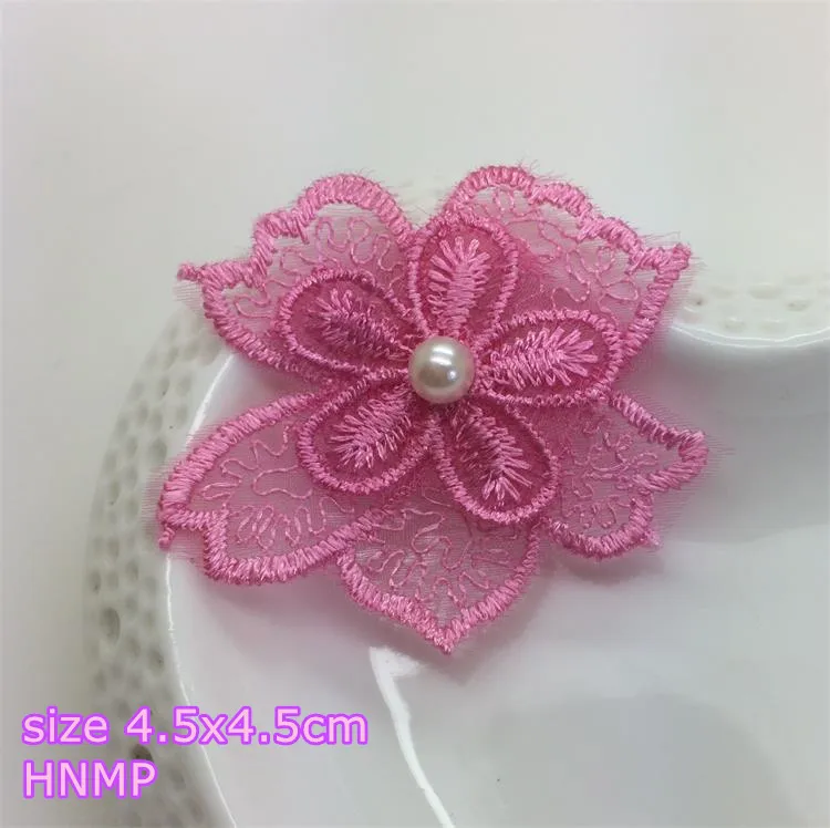 1 pcs Lace Flower Embroidered patch fabric clothing bag tshirt holiday evening dress Coat Decor repair Applique diy | Дом и сад