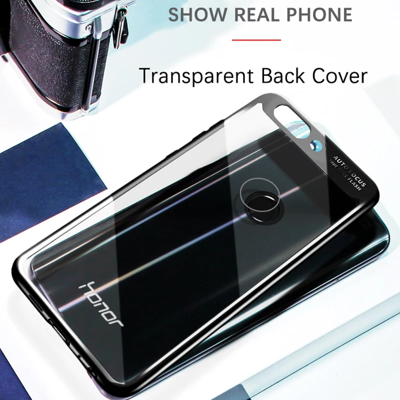 ZHSHUM Luxury Case For Huawei Honor 9 Honor9 Phone Transparent Silicone Tpu Back Cover 8 Pro/V9 Coque |