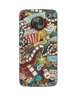 Телефон чехлы для Motorola Moto E4 мода цветы роспись чехол силиконовый плюс | Мобильные