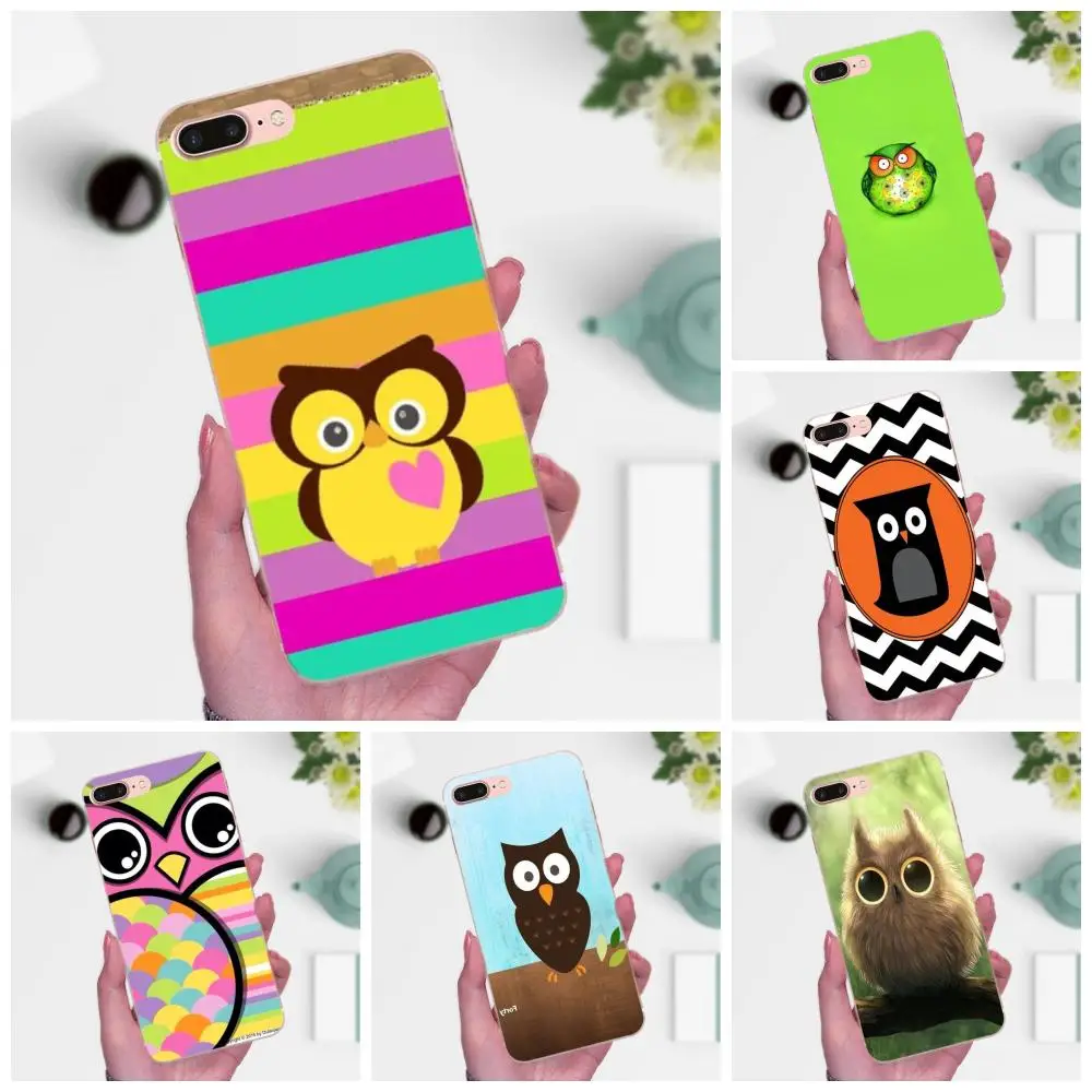 Новый мягкий модный чехол с принтом Совы из аниме для Huawei Mate 7 8 9 10 20 P8 P9 P10 P20 P30 Lite Plus