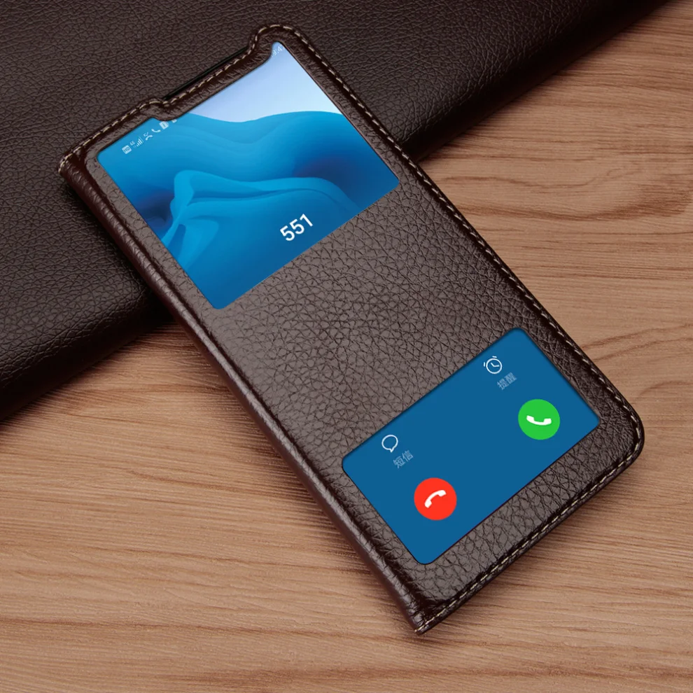 Чехол для Honor View 20 из натуральной кожи, флип-чехол для huawei Honor View 20, чехол для Honor V20, чехол для сотового телефона, чехол s, чехол